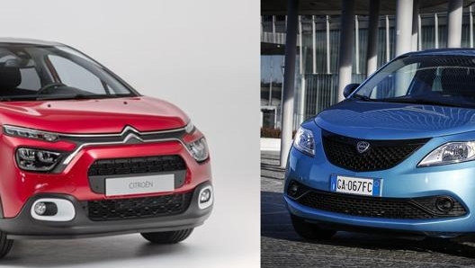 Citroen C3 a confronto con la Lancia Ypsilon