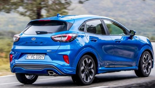 Mild hybrid a benzina molto brillanti nella gamma della Ford Puma