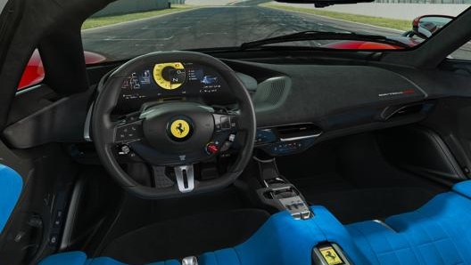 La visuale del guidatore della Ferrari Daytona SP3