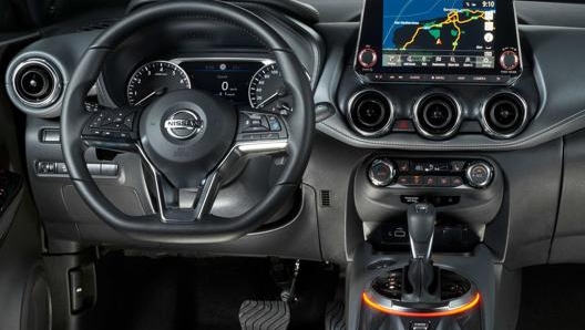 Gli interni della nuova Nissan Juke