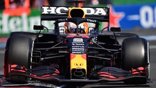 Max Verstappen durante il GP del Messico 2021