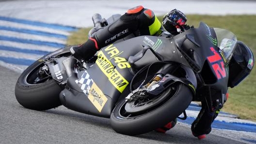 Marco Bezzecchi sulla Ducati VR46