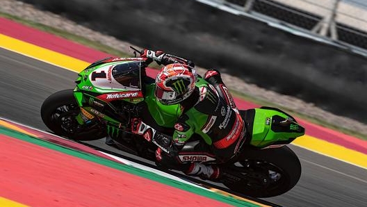 Jonathan Rea in azione