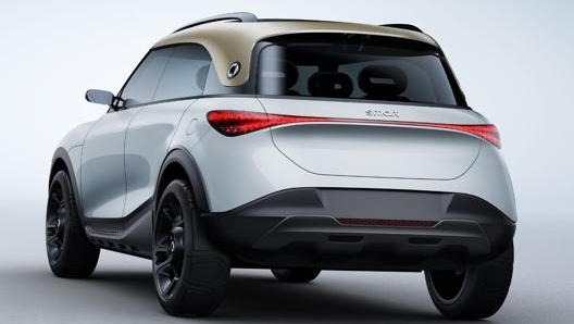 Le linee del Suv Smart denominato Concept #1