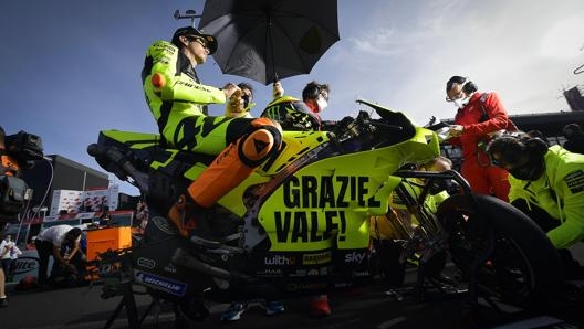 Valentino Rossi verso le ultime due gare della carriera in MotoGP. Epa