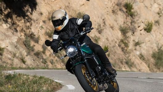 La Z650RS è disponibile anche in versione depotenziata da 35 kW