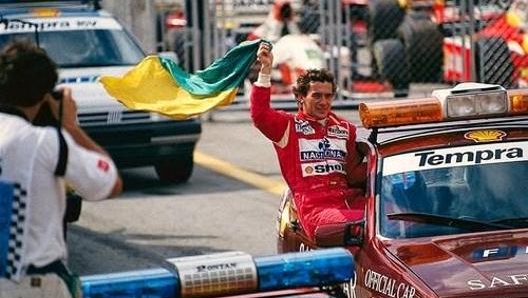 Ayrton Senna trionfa a a Interlagos il 28 marzo 1993