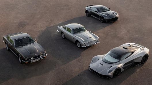 DB5 e Valhalla sono in buona compagnia: in No Time to Die c’è spazio anche per V8 e Dbs Superleggera