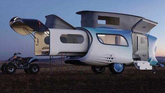 Whale Trailer Cabin, una rivoluzionaria roulotte