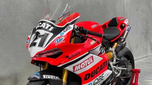 Sul cupolino c’è il 21, numero storico di Troy anche nel Mondiale Superbike. Foto Burns&Co