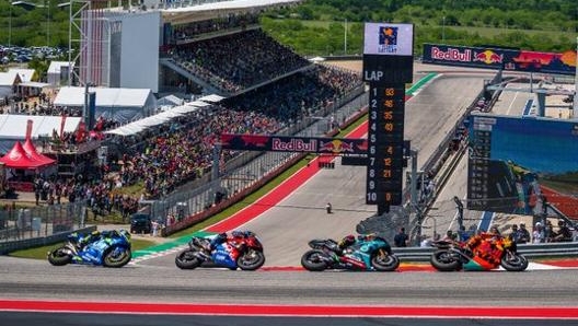 La prima curva della pista di Austin