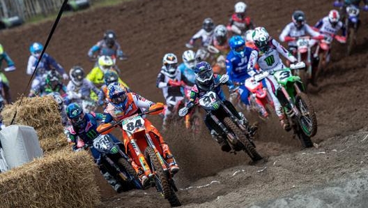 Jeffrey Herlings (Ktm), leader della MXGP, qui durante il GP della Francia. Foto: Ray Archer/Ktm Media