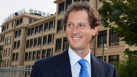 John Elkann, presidente di Stellantis. Ansa