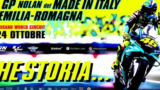 Il manifesto del GP Emilia-Romagna di Misano del 24 ottobre