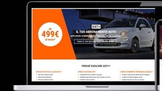 Sixt+ si prenota solo con l’app o via web