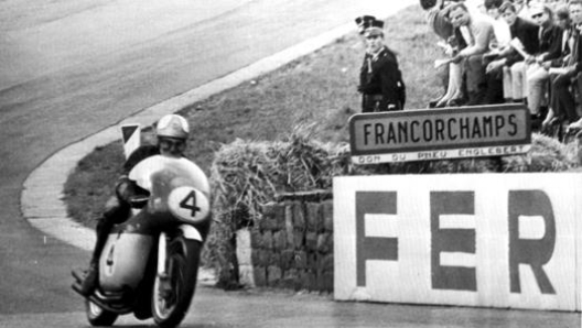 Mike Hailwood a Spa. Ap