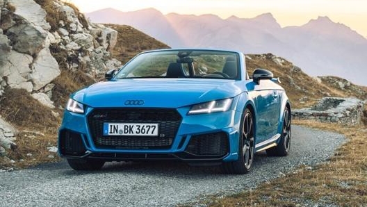 L’Audi TT RS Roadster è stata rinnovata con un restyling nel 2019