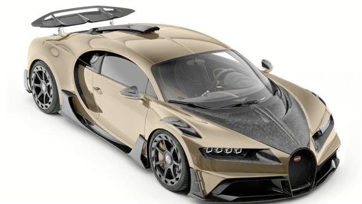 Il kit della Mansory è piuttosto vistoso