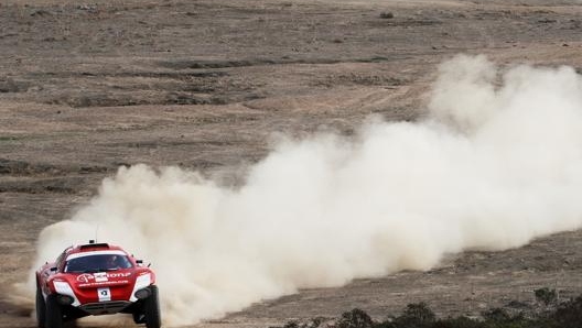 Carlos Sainz in azione nella giornata di sabato