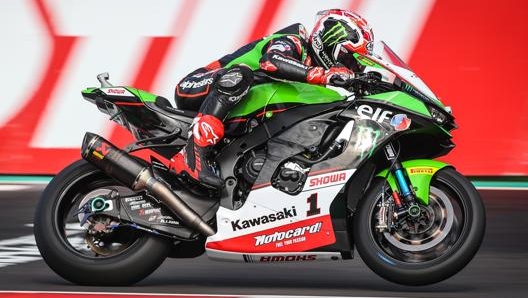 Rea sulla sua Kawasaki