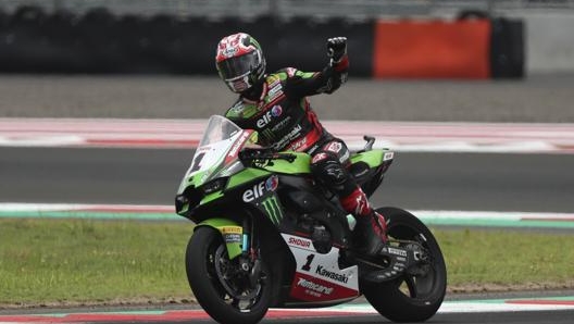 Rea dopo la vittoria in Gara 1. Ap