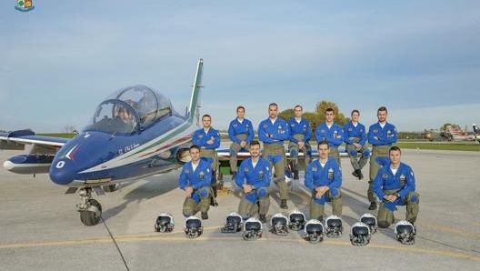 La formazione 2021 della Pattuglia Acrobatica nazionale “Frecce Tricolori”