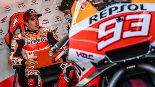 Marquez ha vinto 8 Mondiali in carriera, di cui 6 in MotoGP. Afp