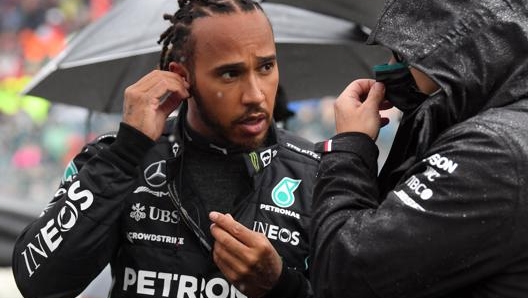 Lewis Hamilton al GP del Belgio