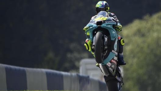 Valentino tornerà a Misano, per l’ultima sua gara lì, il 24 ottobre. Epa