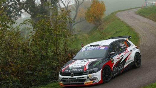 Davide Medici, secondo a Modena su Volkswagen Polo R5