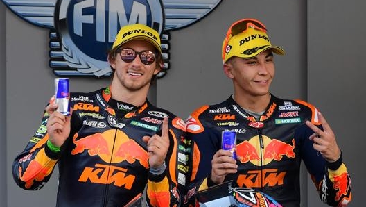 La lotta per il titolo tra compagni di squadra in Moto2