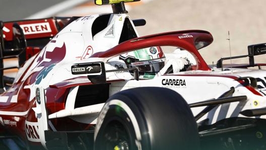 Antonio Giovinazzi sull’Alfa Romeo C41. Epa