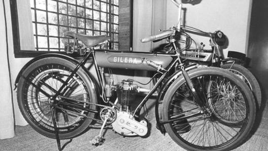 La prima Gilera. Archivio Rcs