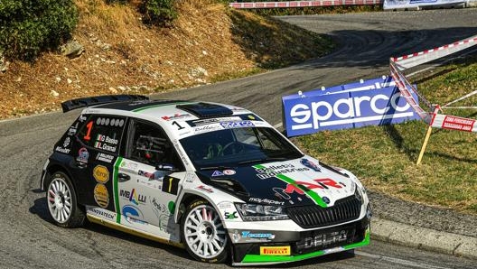 La Skoda Fabia R5 di Giandomenico Basso