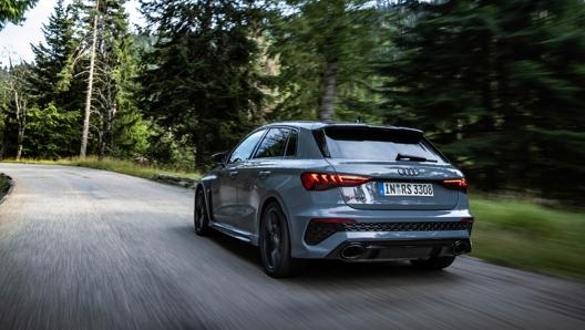 Nuova Audi RS3 vanta 400 Cv e 500 Nm di coppia