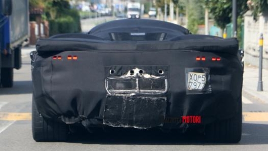 La Ferrari Icona paparazzata in strada