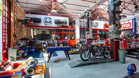 Il magico luogo di Motosplash, in via Gardone 22 a Milano