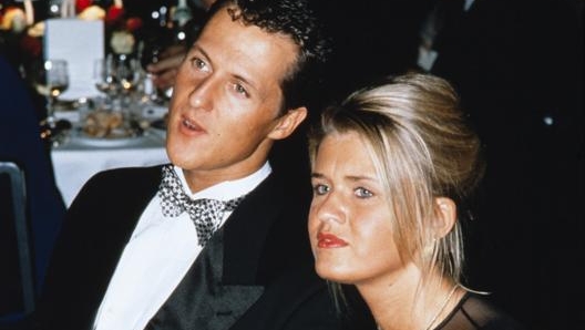 Michael e Corinna Schumacher. Afp