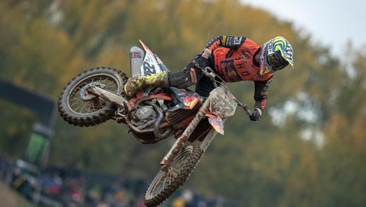 Ultimo Gran Premio per Tony Cairoli. Foto Ray Archer/Ktm Media