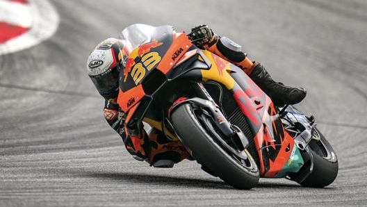 Brad Binder vince  il GP d'Austria 2021. LaPresse