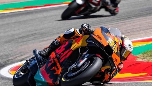 Il primo successo Ktm in MotoGP porta la firma di Brad Binder, vincitore a Brno nel 2020 (foto @ktmfactoryracing)