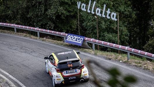 La Toyota GR Yaris numero 94 di Angelo Pucci Grossi