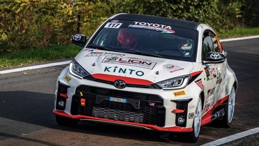 La Toyota GR Yaris del monomarca Rally Cup monta il motore da 1,6 litri turbo