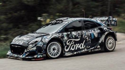 Craig Breen ha testato la Ford Puma ibrida che userà nel Wrc 2022