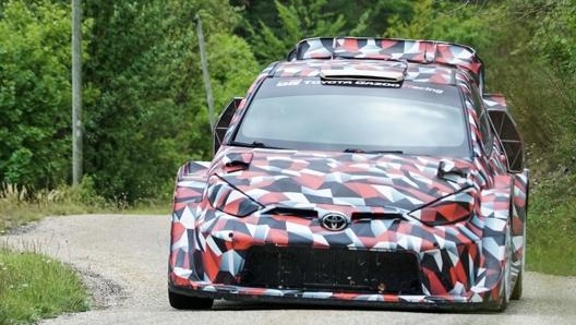 La Toyota Yaris ibrida di classe Rally1