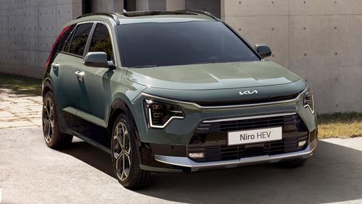 La nuova Kia Niro nella variante ibrida