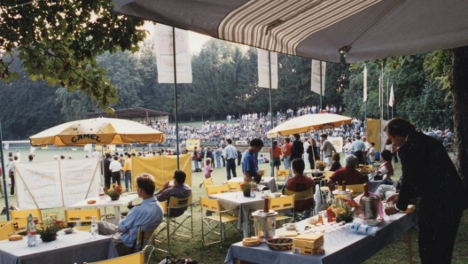 Allo Stadio Parco di Vedano le partite con Michael Schumacher divennero presto una festa. Foto: SFC Vedano al Lambro