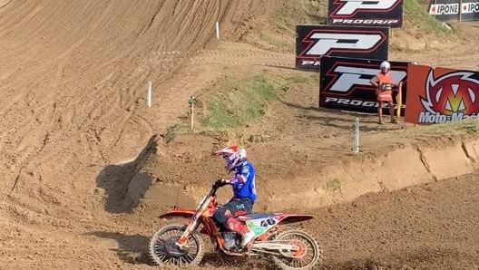 Tony Cairoli (Ktm) durante le prove libere