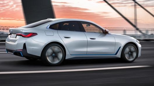 La Bmw i4 si basa su un'architettura del veicolo flessibile, concepita fin dall'inizio per un sistema di propulsione puramente elettrico