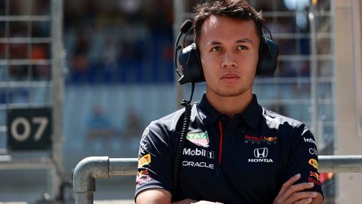 Alex Albon. Getty